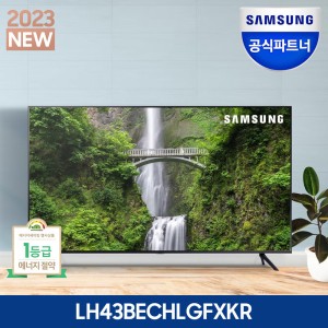 비지니스 TV UHD LH43BECHLGFXKR 108cm 4K HDR 스탠드