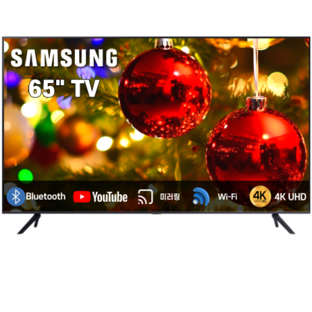 삼성전자 LED 스마트 TV 평면 스탠드형 163cm LH65BECHLGFXKR 65인치 (물류설치배송)